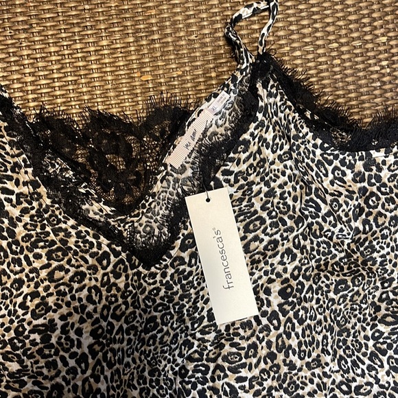 Leopard print lace camisole size XL, never worn - Picture 1 of 4